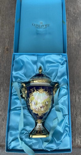 Coalport vase cover queens - coalport, cover..queens