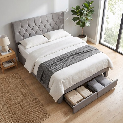 Ottoman bed double size with - bed,