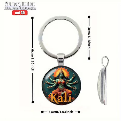 Goddess kali keyring hindu - goddess,