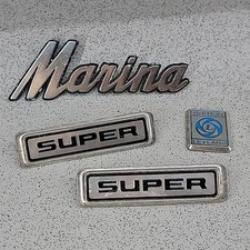 Morris Marina Super Badges