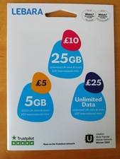Lebara Mobile SIM Card PAY AS