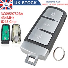 3B Smart Remote Key Fob For VW