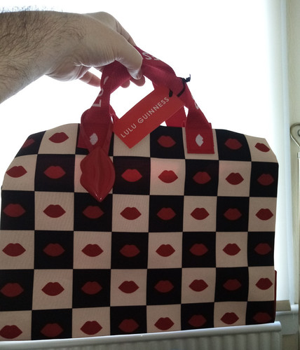 Lulu guinness lip chess tote - lulu,