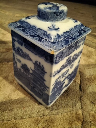 Vintage ringtons tea caddy - vintage,