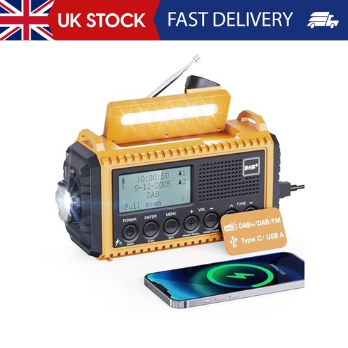 Dab wind radio solar - dab,