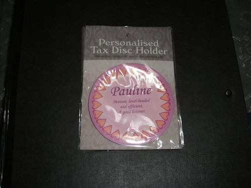 Tax disc holder - disc, (magnetic