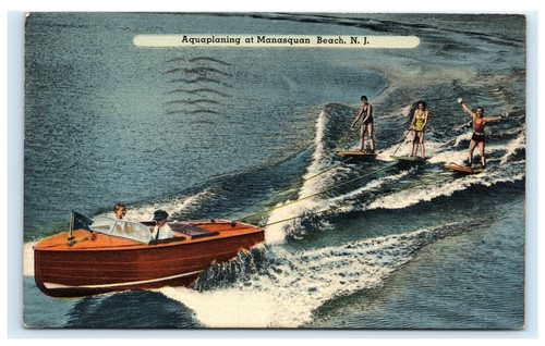 Aquaplaning water skiing - aquaplaning,
