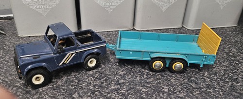Britains blue land rover - blue,