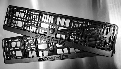 Car number plate - holders, set