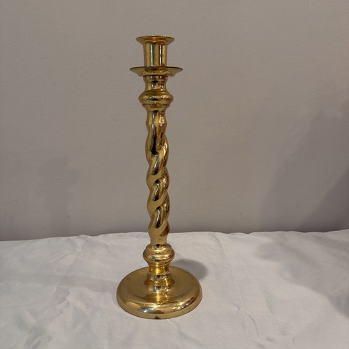 Vintage brass barley twist - barley,