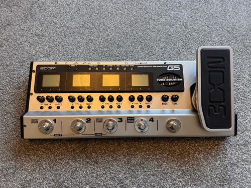 Zoom multi effect pedal - zoom, multi-effect
