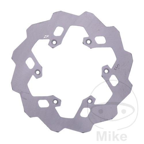 Rear brake disc with flower - rear,
