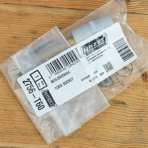 Hazet t60 torx bit socket - torx,
