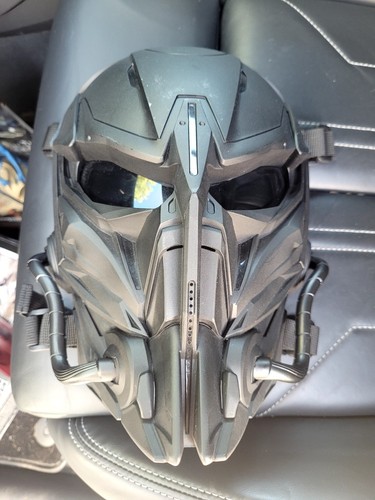 Airsoft full face mask steel - airsoft,