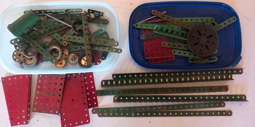 Job lot vintage meccano - job,