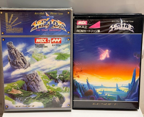Msx msx2 soft hydlide - t&e,