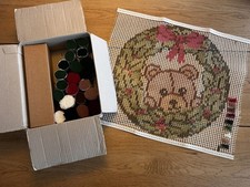 Rare Vintage Readicut Rug Kit