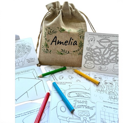 Personalised kids wedding - kids,