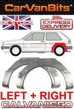 FOR VW GOLF 2 MK2 83-92 3D REAR WHEEL ARCH REPAIR RUST BODY PANEL FENDER PAIR