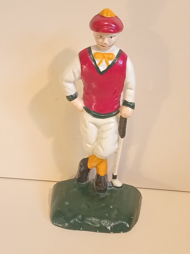 Cast iron golfer door - cast,