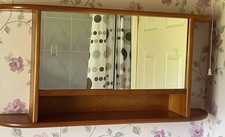 Vintage wall-mounted teak