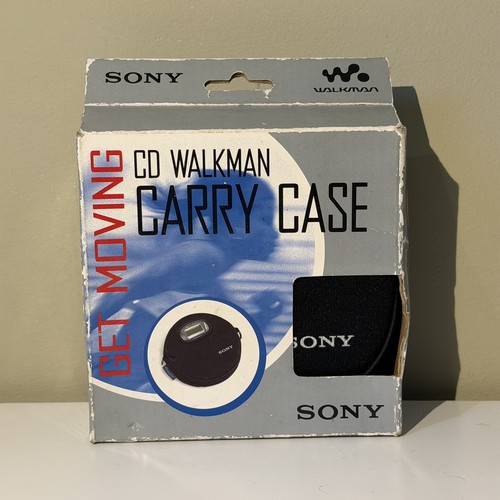 Vintage sony walkman carry - cd,