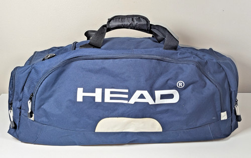 Head blue white vintage - head, &