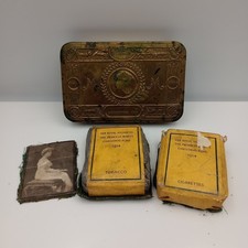 WW1 Princess Mary Gift Fund Christmas Tin With Original Contents Soldiers Issue