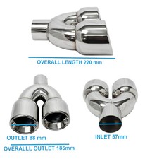 UNIVERSAL STAINLESS STEEL LEFT