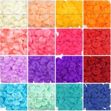 Silk Rose Petals - Wedding