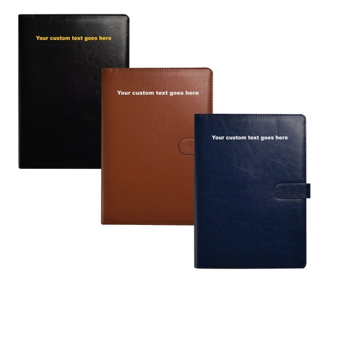 Personalised text portfolio - personalised, a4