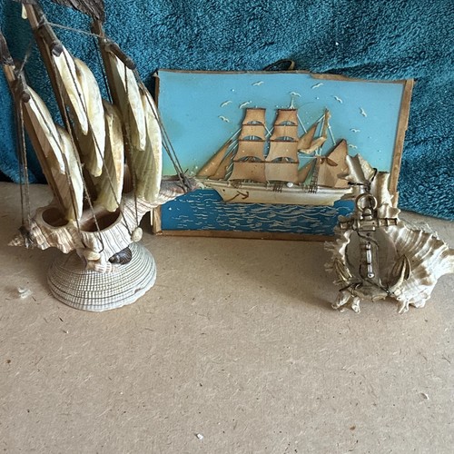 Nautical shell decor - shell, lot