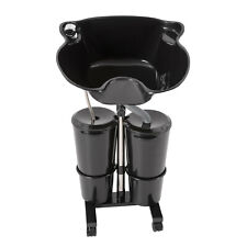 Portable Hairdressing Backwash Mobile Shampoo Basin Sink Salon Wash Hair Bowl UK