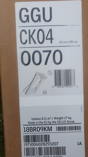 Velux ggu ck4 0070 - velux, x
