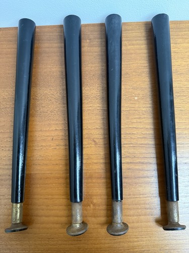 Mid century black vinyl - vinyl, coated