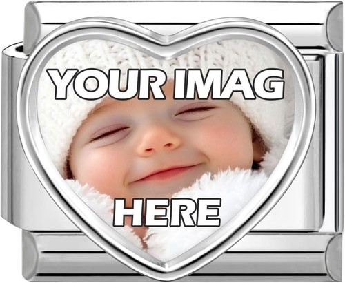Personalise 9mm italian charm - personalise,