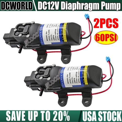 2pack 60psi water pump - water,