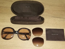 Tom ford glasses in case, unisex, slight crack to left side,gc,wearable!