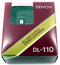 DENON DL-110 High Output MC type stereo cartridge Red Turntable Record Player