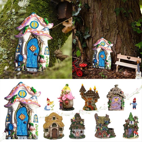 Miniature fairy elf door for - miniature,