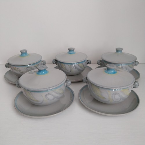 Denby peasant ware lidded - denby,