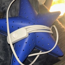 IKEA Star SMILA STJARNA BLUE STAR WALL LAMP / NIGHT LIGHT - CHILDREN'S ROOM 