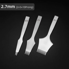 Sharp Pricking Iron Leather Chisel French Style Die-Steel Punching Tool Kit