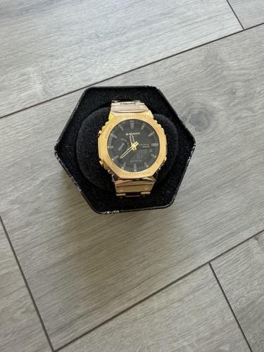 Casio shock gold - gold, watch