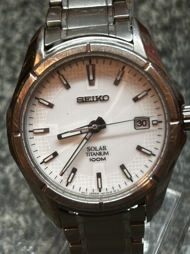 Seiko solar titanium watch - solar,