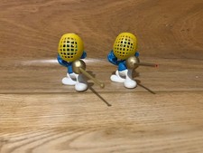 Smurf Figure Peyo. 2, Smurf Fencer 1980. 