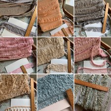 CLEARANCE OFFER Full 25 metre cards of vintage lampshade fringe £6 each!!