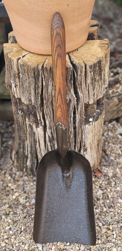 Vintage firing coal shovel old - coal,