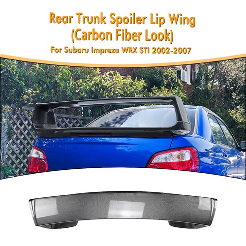 Carbon look rear - look,