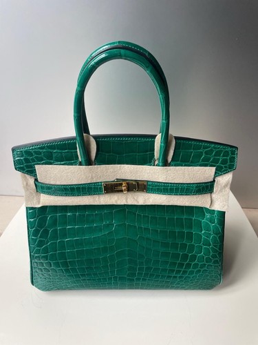 Hermes birkin emerald green - 30,
